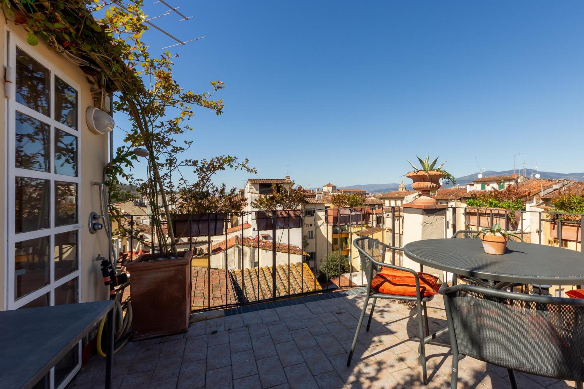 דירות פירנצה Borgo Tegolaio Terrace מראה חיצוני תמונה