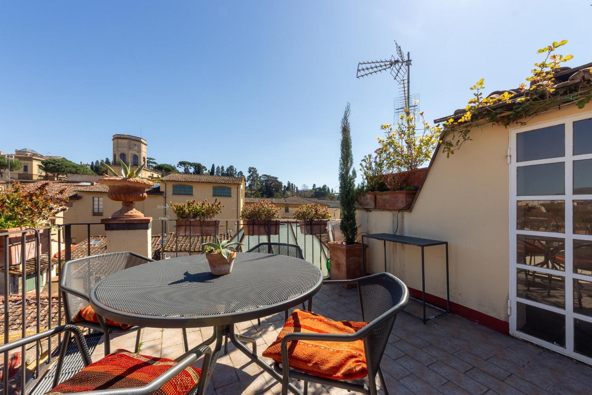 דירות פירנצה Borgo Tegolaio Terrace מראה חיצוני תמונה