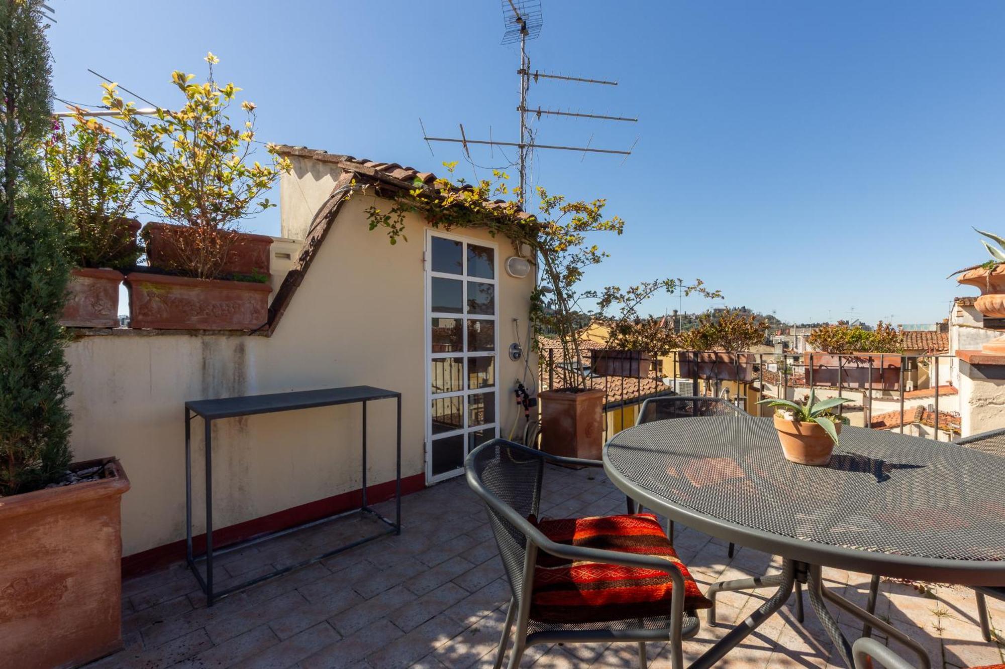דירות פירנצה Borgo Tegolaio Terrace מראה חיצוני תמונה