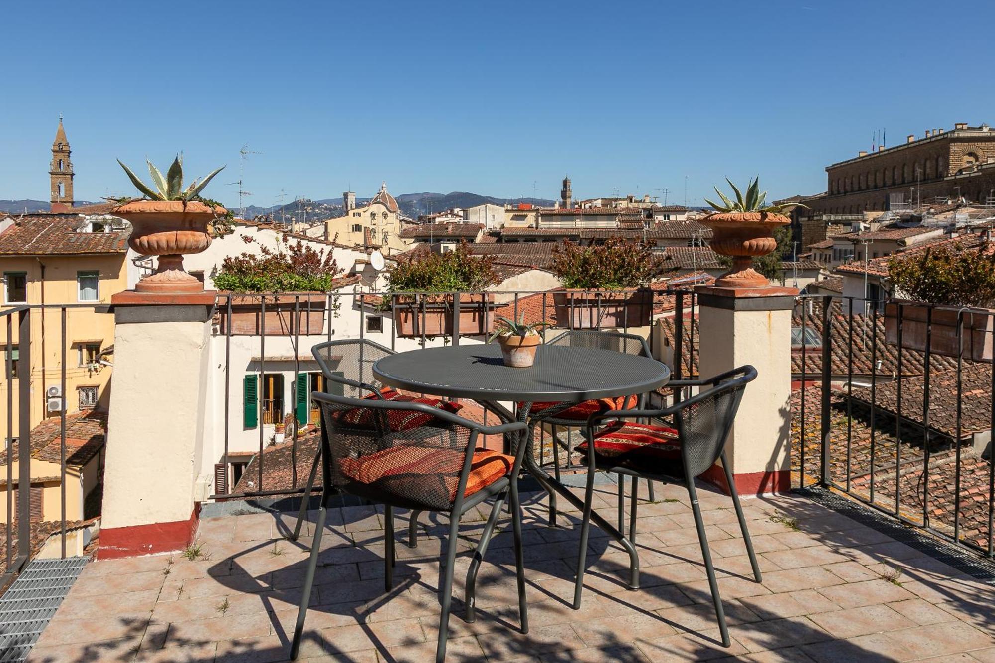 דירות פירנצה Borgo Tegolaio Terrace מראה חיצוני תמונה